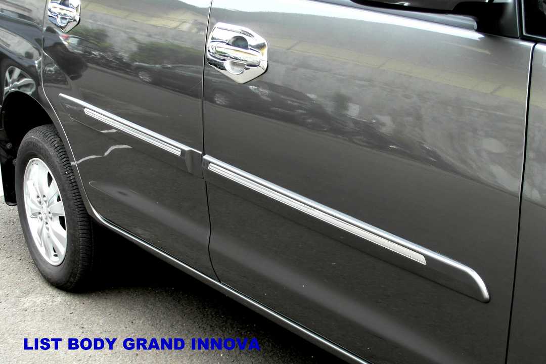 Jual List Body Pintu Color Kombinasi Chrome Grand Innova 