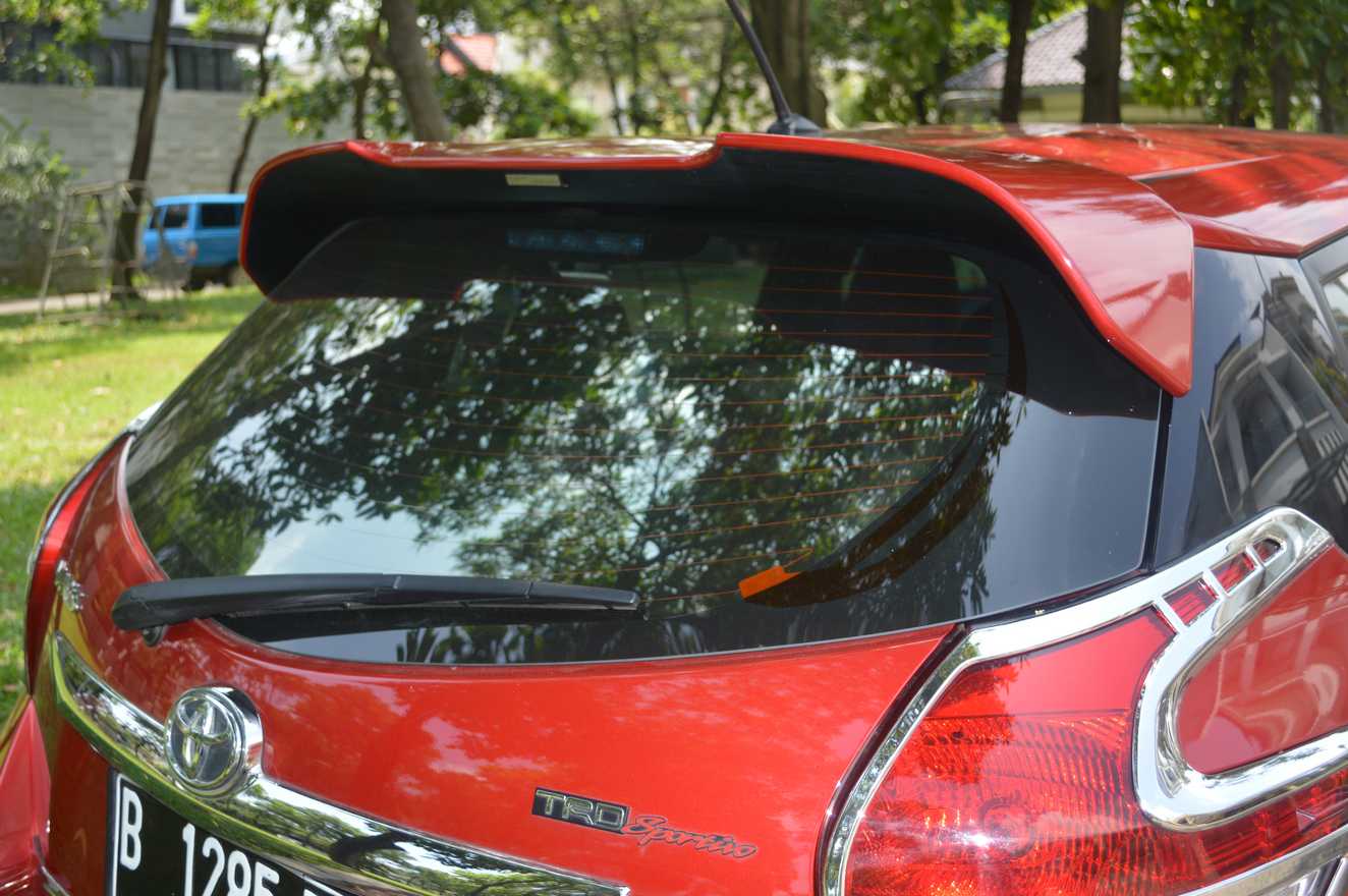 Jual Spoiler Warna Grand All New Yaris 2014 TRD Spoiler