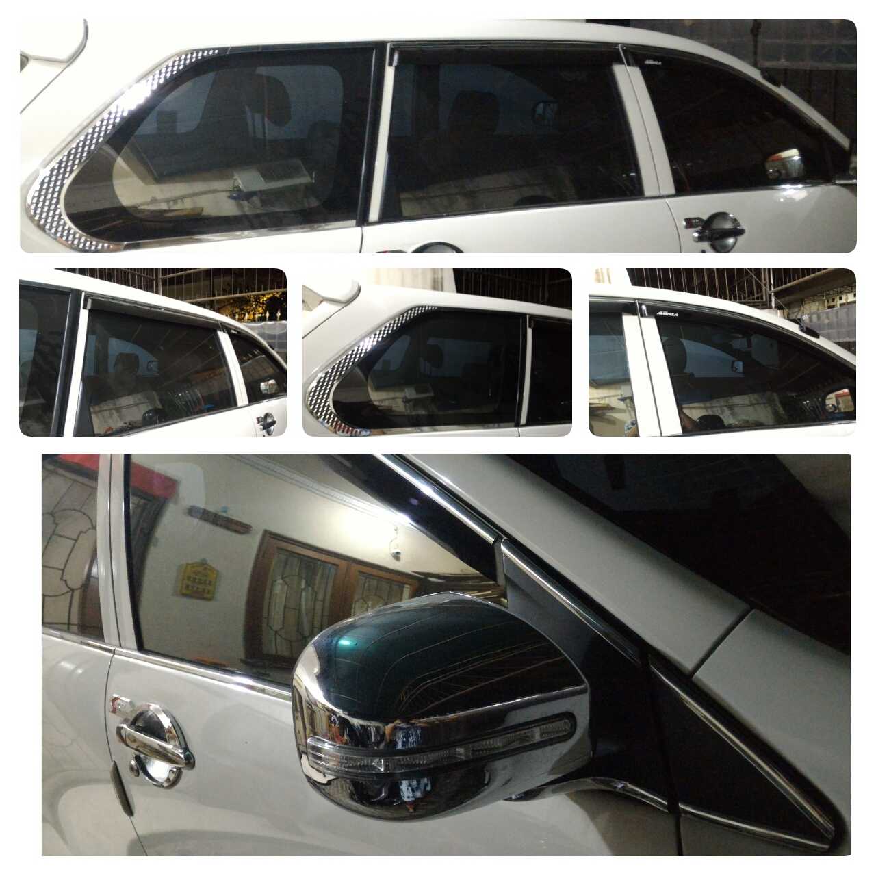 Jual List Kaca Samping Chrome Full Keliling All New Avanza Xenia Veloz Custome End Pilar List Kaca Samping List Chrome Rolle List Kaca