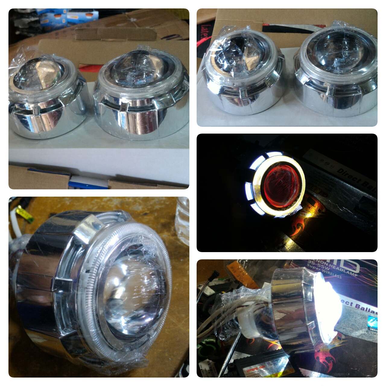 Jual XENON HID PROJECTOR ANGEL EYES ( Proyektor Aes 