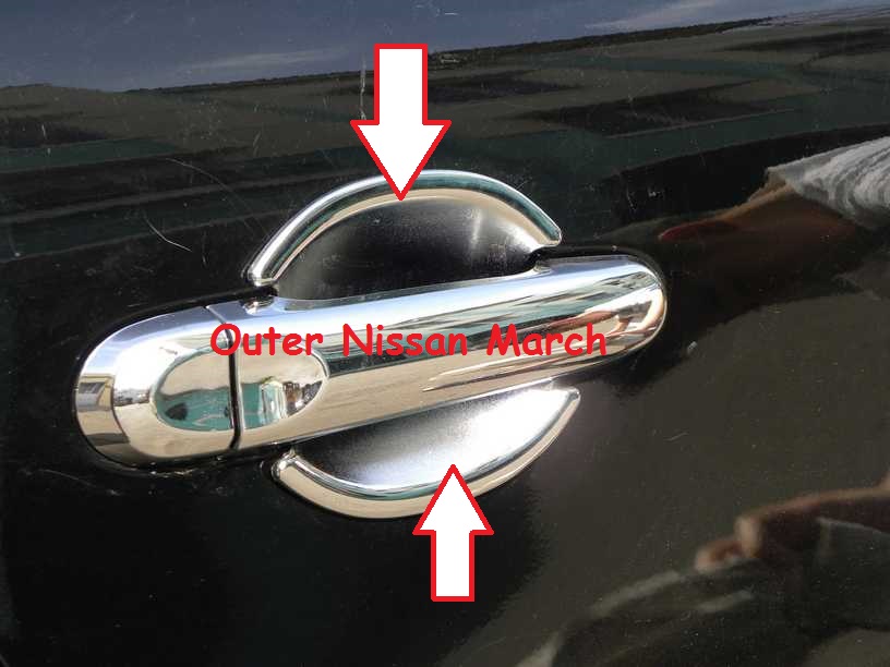 Jual Outer Mangkok Handle  Nissan  March  Cover Handle 