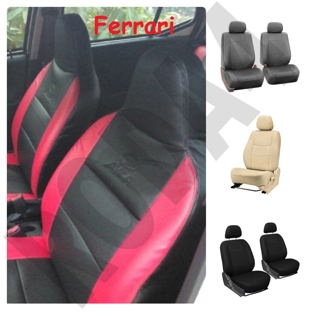  Jual  Sarung  Jok  Mobil  Seat Cover Datsun  GO  3 Baris 