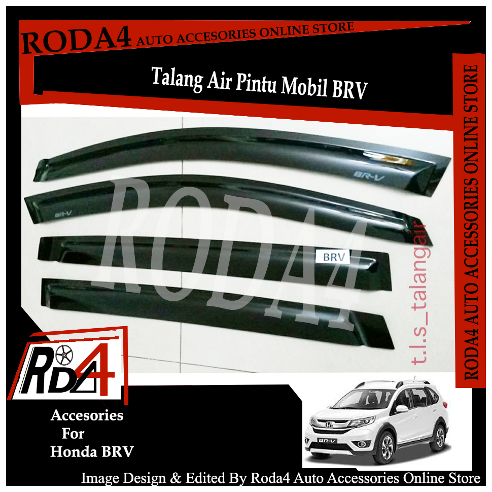 Jual Talang Air Model Slim Mobil BRV - Talang Air