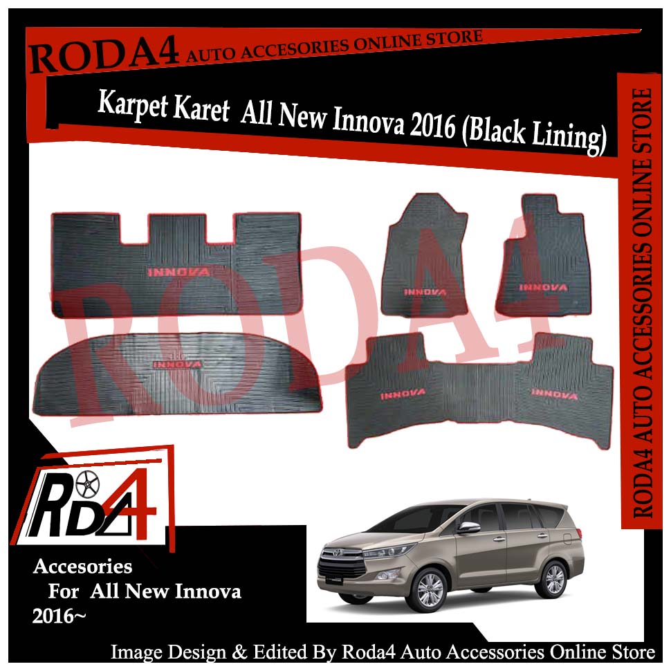 jual karpet karet mobil all new innova 2016 black lining import product karpet karet mud jual karpet karet mobil all new innova 2016 black lining import product karpet karet mud